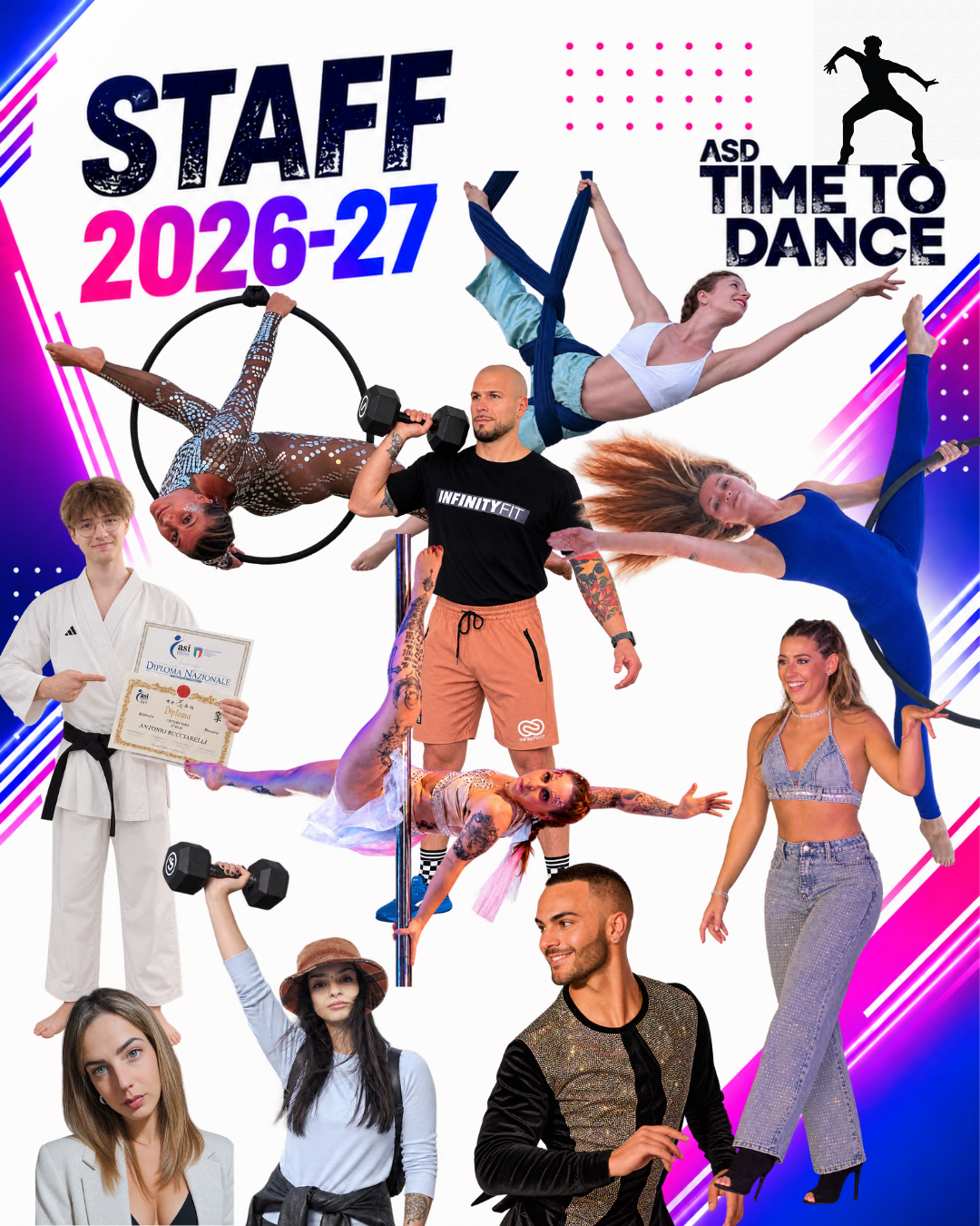 Lo staff di A.S.D. Time to Dance